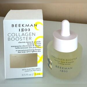BEEKMAN 1802 COLLAGEN BOOSTER AGE-DEFYING FIRMING SERUM 0.5 FL OZ NEW